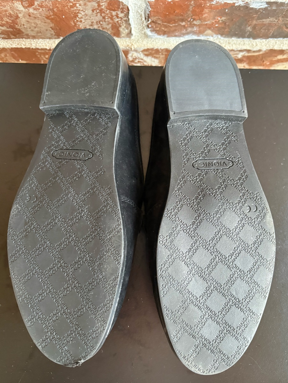 Vionic Salie Black Suede Horsebit Detail Slip-on Mules Size 7.5 - Picture 13 of 14